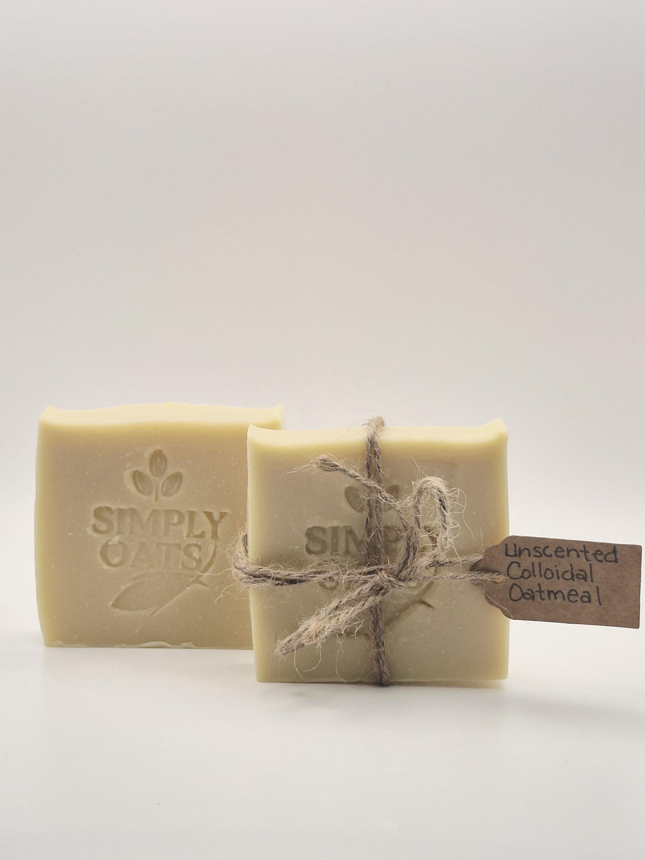 Colloidal Oatmeal Soap: Unscented, Sensitive Skin (Simply Oats)