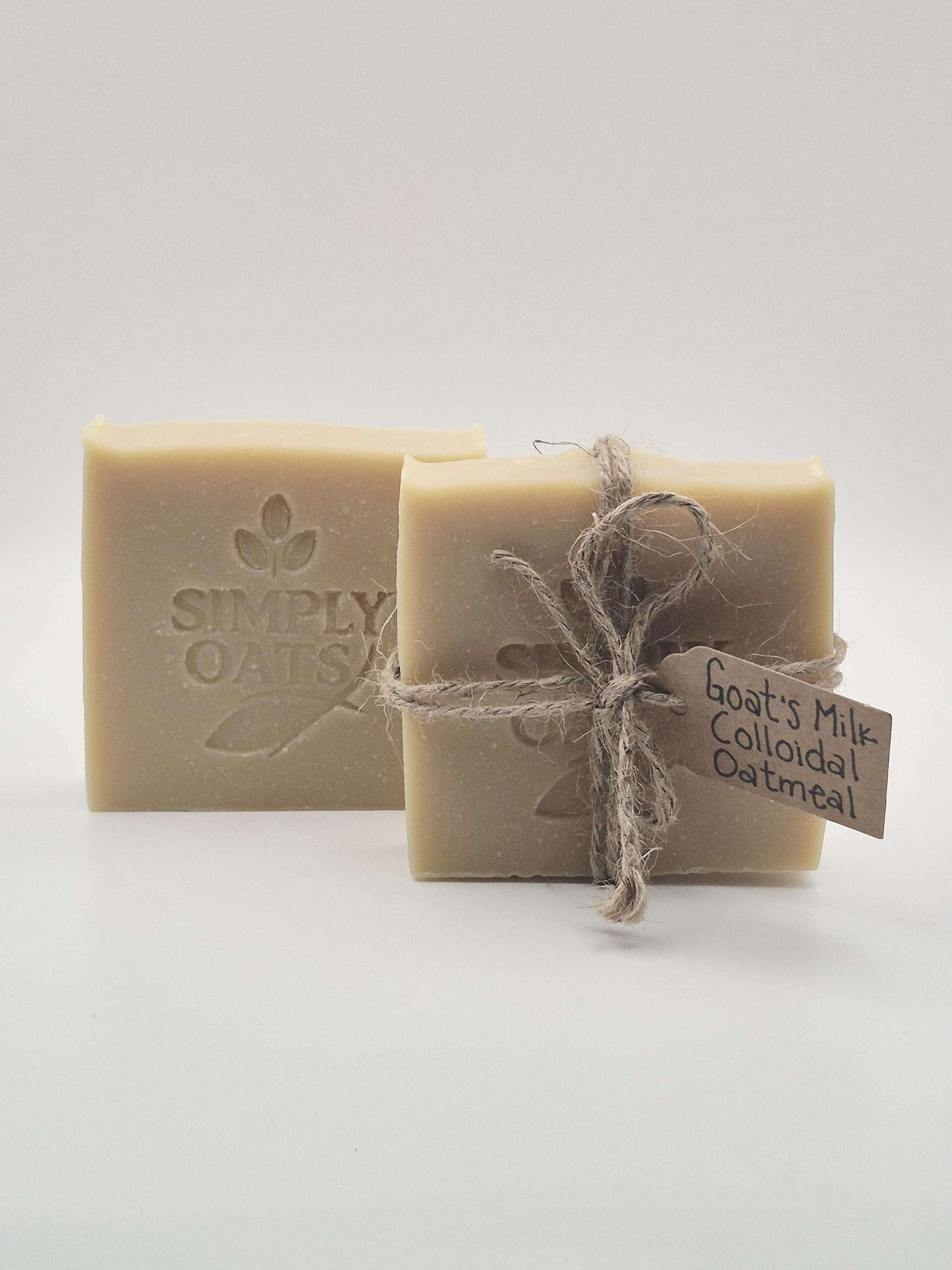 Goat Milk And Colloidal Oatmeal Soap: Unscented, Sensitive Skin (Simply Oats)
