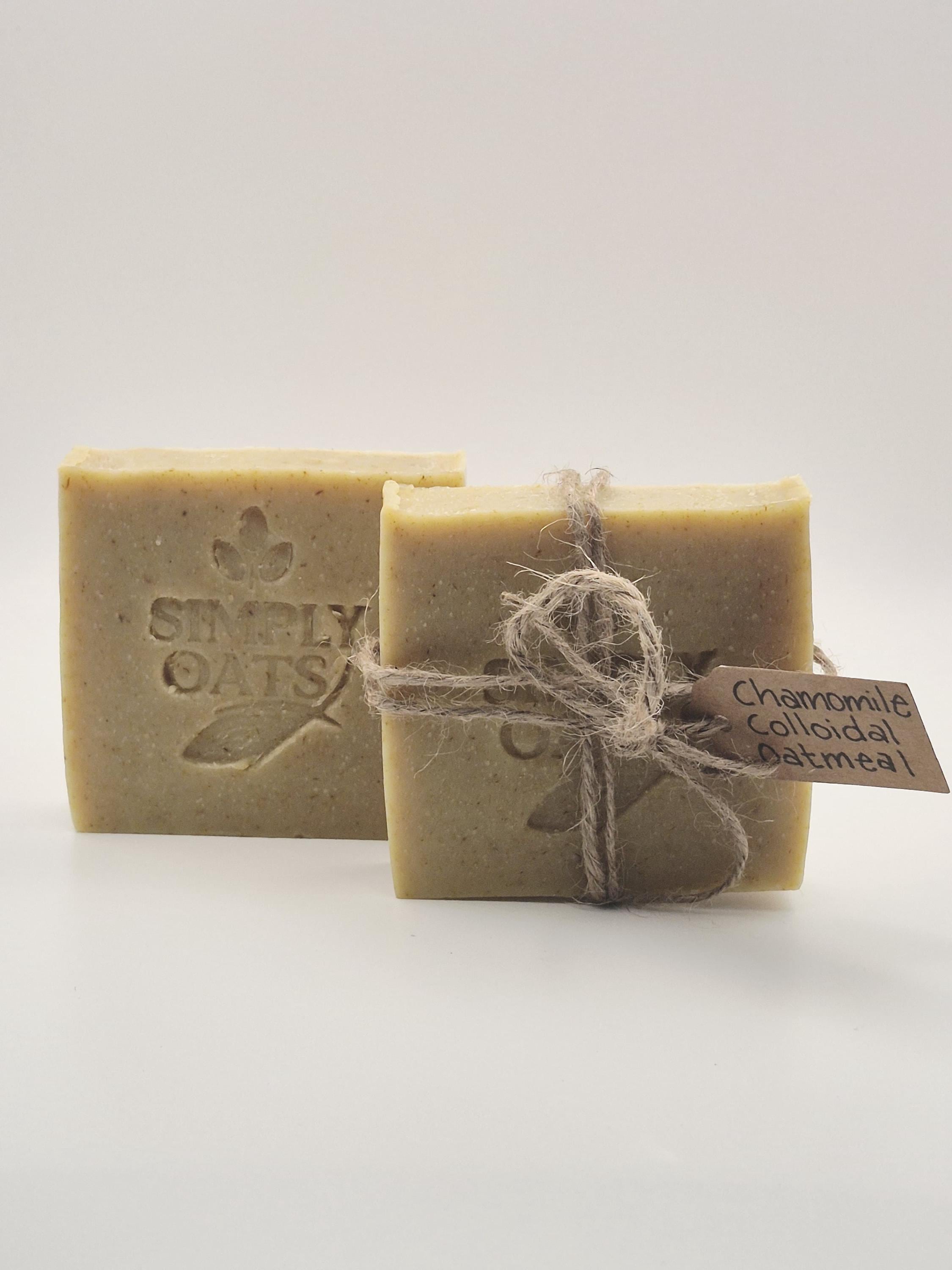 Chamomile and Colloidal Oatmeal Soap: Unscented, Sensitive Skin (Simply Oats)